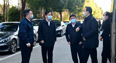 省委常委、苏州市委书记蓝绍敏来到郑州明宇美容院管理有限公司调研